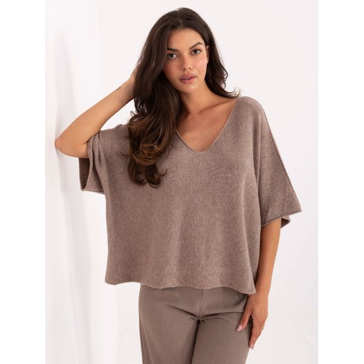 Sweter-IT-SW-2202.52-ciemny bezowy 2