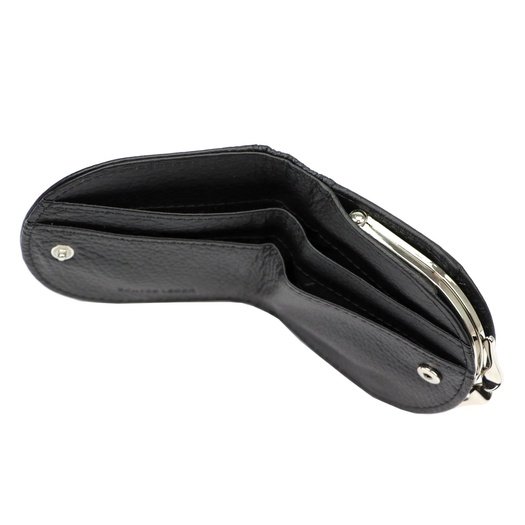 Black Genuine Leather Women's Wallet Jennifer Jones 5268