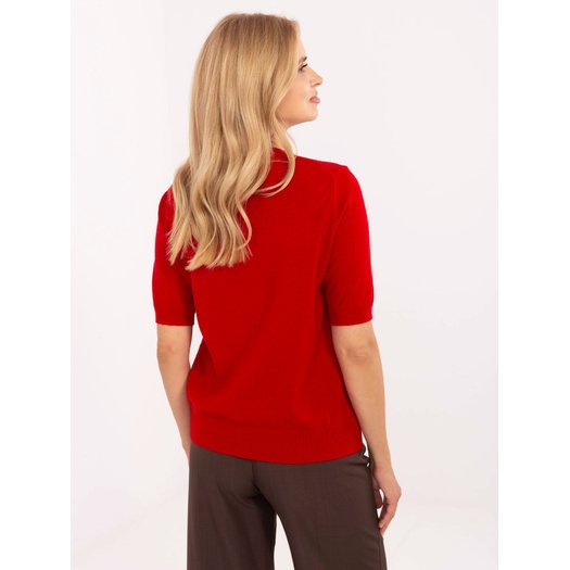 Sweter-PM-SW-Y2508.33-czerwony 1