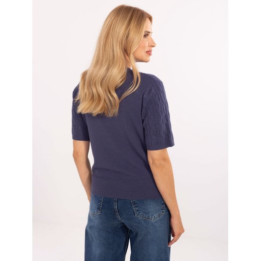 Sweter-PM-SW-N30085.34-granatowy 3