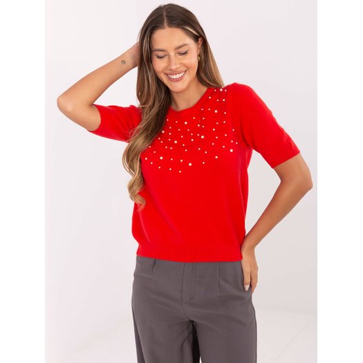 Sweter-PM-SW-PM-5059.15-czerwony 3