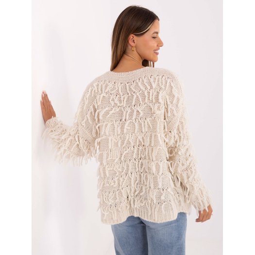 Sweter-MI-SW-1308.21-ecru 1