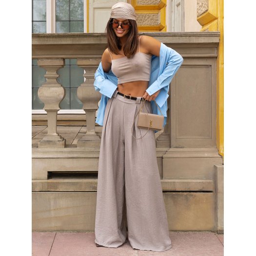 Spodnie-MI-SP-A2476.95-ciemny bezowy 4