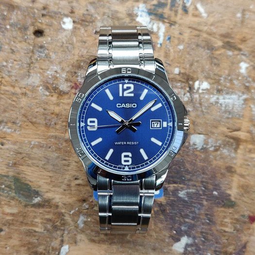 Laikrodis vyrams CASIO MTP-V004D-2B (zd047g) + BOX
