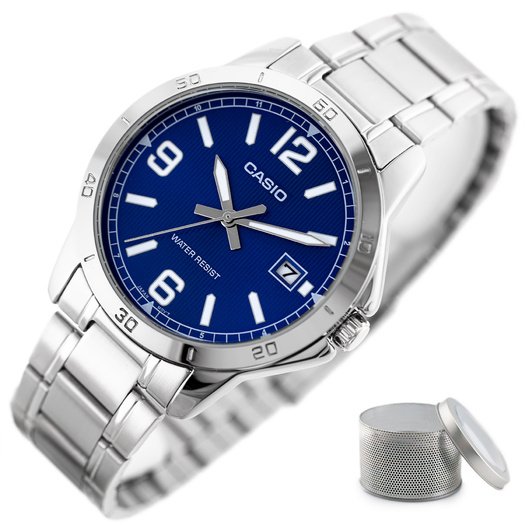 Laikrodis vyrams CASIO MTP-V004D-2B (zd047g) + BOX
