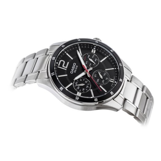 Laikrodis vyrams CASIO MTP-1374D 1AV (zd063b) + dėžutė