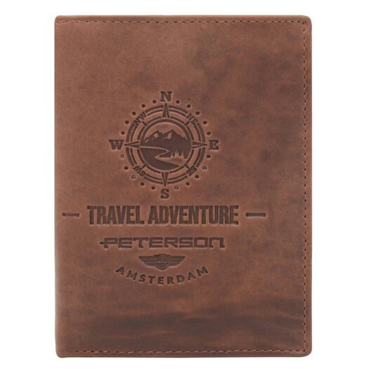 Piniginė vyrams Peterson PTN N4-BE-TRAVEL 5