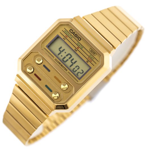 Laikrodis vyrams Casio Retro Vintage A100WEG-9AEF