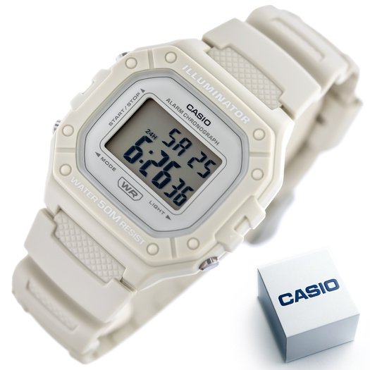 ZEGAREK UNISEX CASIO W-218HC-8A + BOX