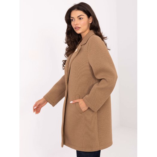 Płaszcz-IT-PL-FL8153.60-camelowy 3