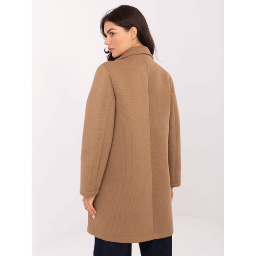 Płaszcz-IT-PL-FL8153.60-camelowy