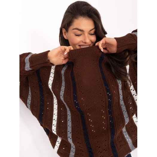 Sweter-IT-SW-93115.13-brązowy 3