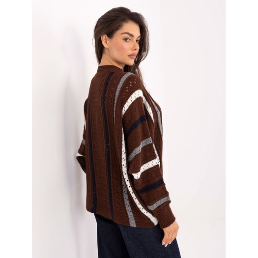 Sweter-IT-SW-93115.13-brązowy 1