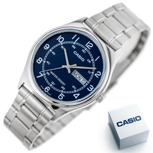 Zegarek Męski Casio Collection MTP-V006D-2B + BOX