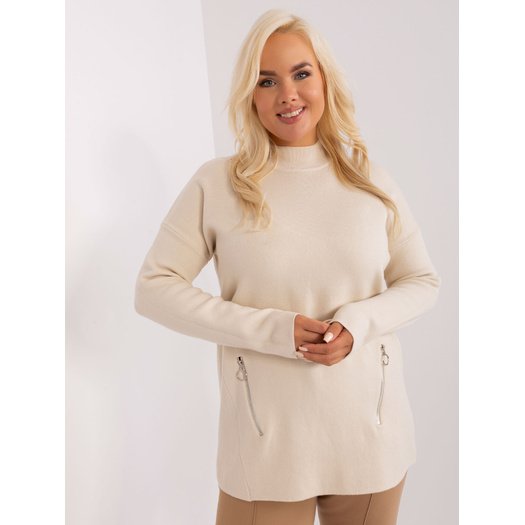 Megztinis-PM-SW-PM717.20-šviesiai smėlio spalvos