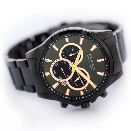 Laikrodis vyrams PERFECT M510CH-04 - CHRONOGRAF (zp386d) + BOX