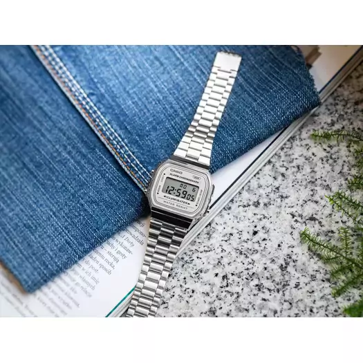ZEGAREK MĘSKI CASIO  Retro Vintage A168WA-8A + BOX 2