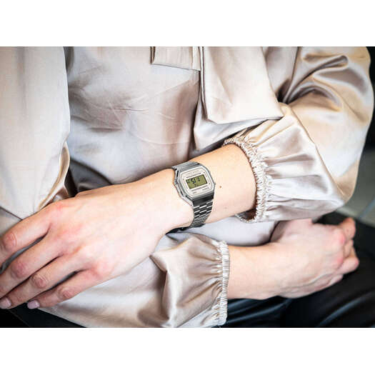ZEGAREK MĘSKI CASIO  Retro Vintage A168WA-8A + BOX 6