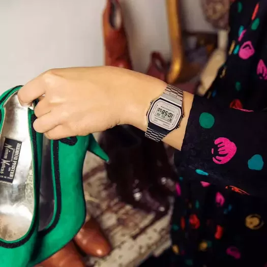 ZEGAREK MĘSKI CASIO  Retro Vintage A168WA-8A + BOX 8