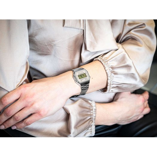 ZEGAREK MĘSKI CASIO  Retro Vintage A168WA-8A + BOX 17