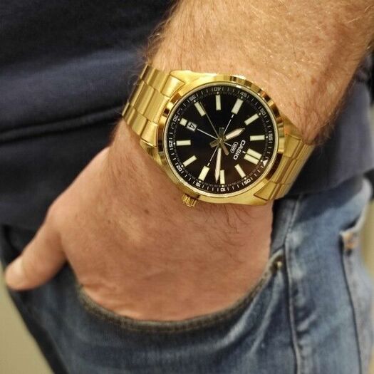 ZEGAREK MĘSKI CASIO MTP-VD02G-1E (zd217c) + BOX 3