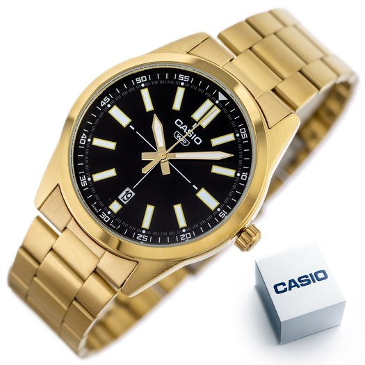 ZEGAREK MĘSKI CASIO MTP-VD02G-1E (zd217c) + BOX 5