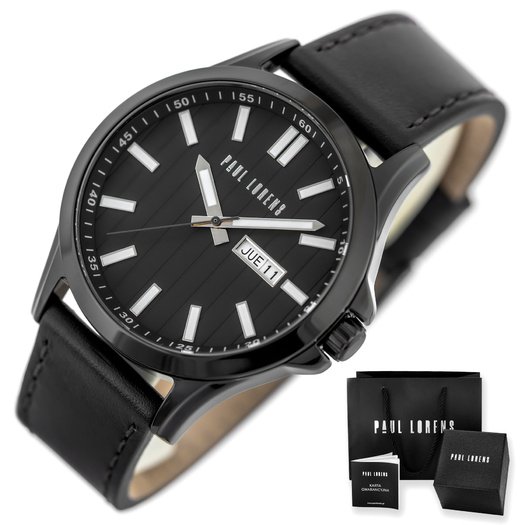 ZEGAREK MĘSKI PAUL LORENS -    PL8071A3-1A5  (zg374c) + BOX 4