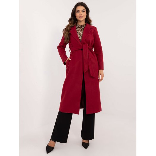 Paltas-TW-PL-BI-5312-1,31-tamsiai raudonas