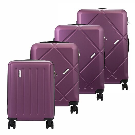 Lagaminas rankiniam bagažui S Gregorio W3015 56x38x22 cm - Violetinė