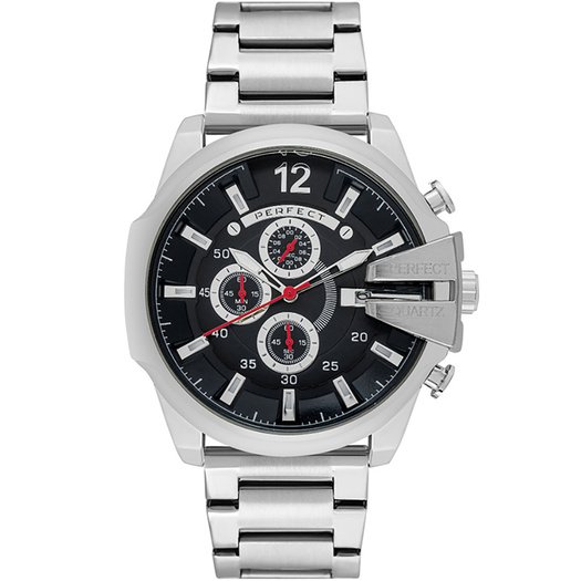 ZEGAREK MĘSKI PERFECT M513CH-03 - CHRONOGRAF (zp387c) + BOX