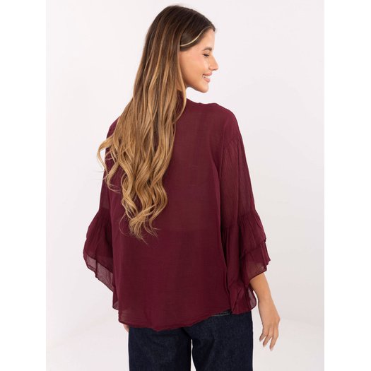 Koszula-MI-KS-92330.07-bordowy 3