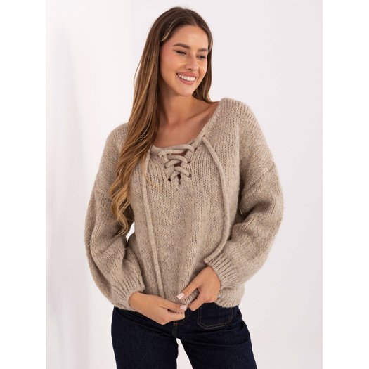 Sweter-MI-SW-0919.18-beżowy 3