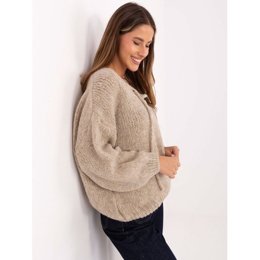 Sweter-MI-SW-0919.18-beżowy