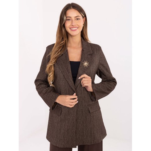 Marynarka-IT-MA-FL8315.02P-brązowy