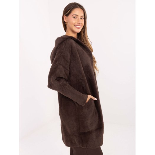 Płaszcz-MBM-PL-1518.95P-ciemny brązowy 1