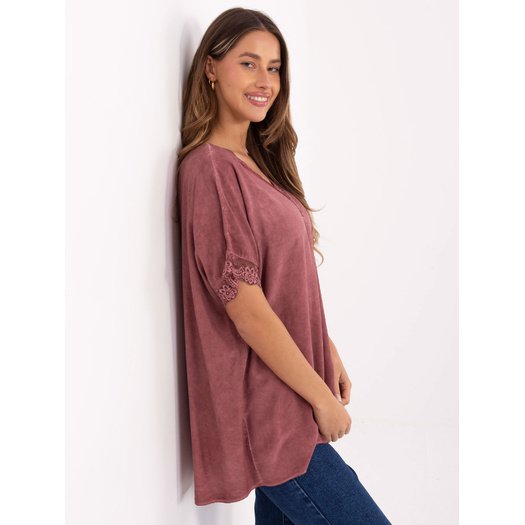 Bluzka-MI-BZ-7951.34-ciemny różowy 2