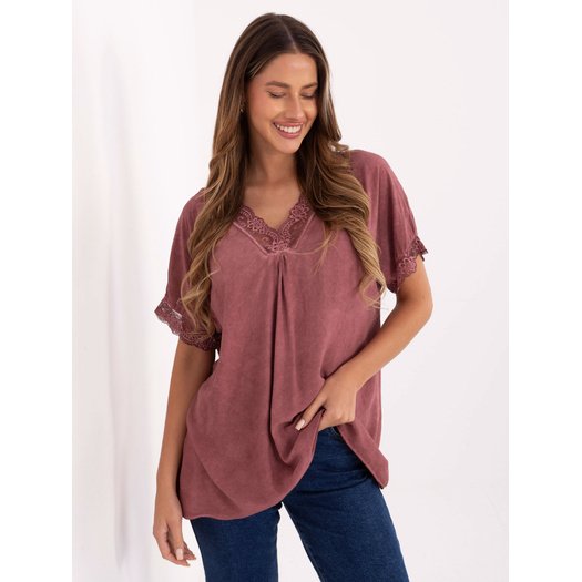 Bluzka-MI-BZ-7951.34-ciemny różowy