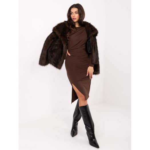 Sukienka-IT-SK-18206-1.35-brązowy