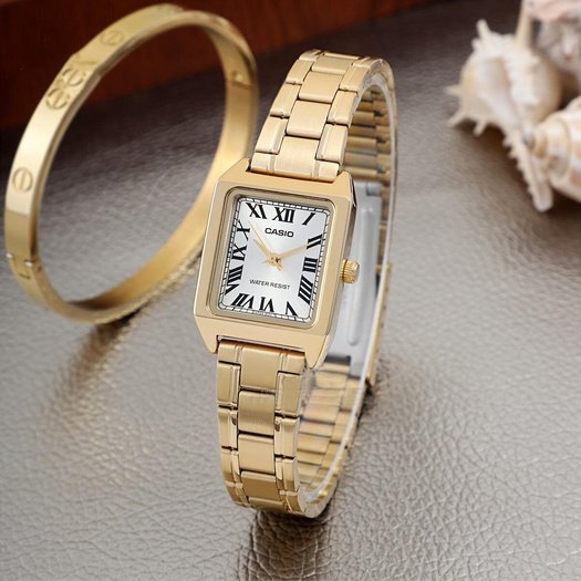 CASIO LTP-V007G-9B WOMEN S WATCH + BOX (zd638i) 4