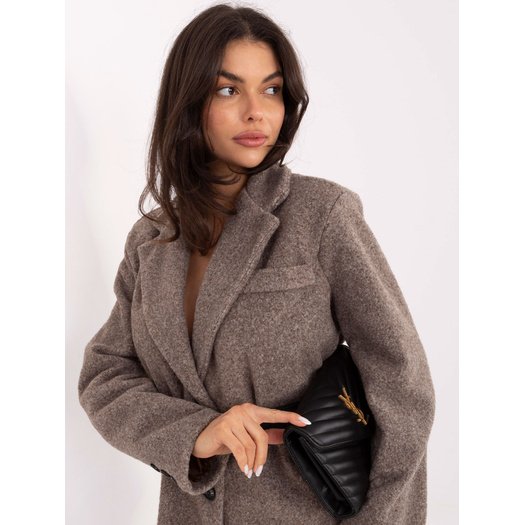 Płaszcz-IT-PL-FL7696.16-ciemny bezowy