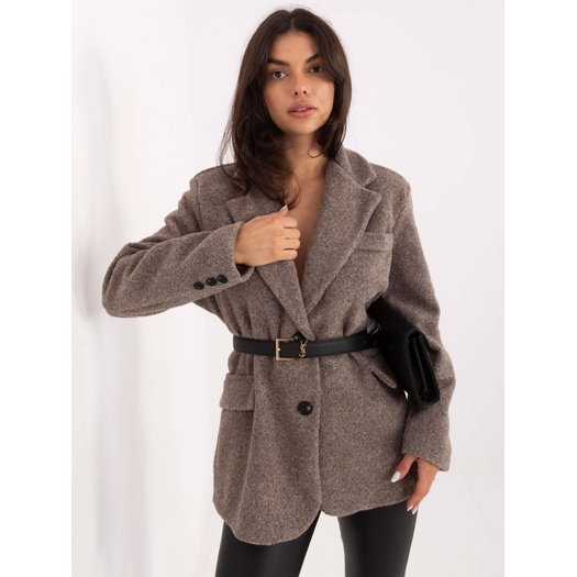 Płaszcz-IT-PL-FL7696.16-ciemny bezowy 4