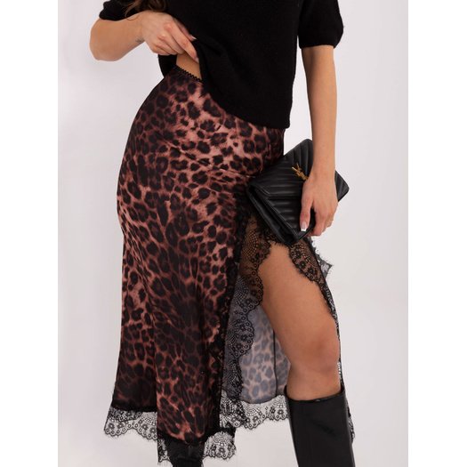 Spódnica-MI-SD-G9143.65-camelowy 2