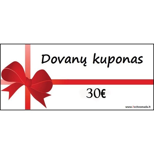 Dovanų kuponas 30€