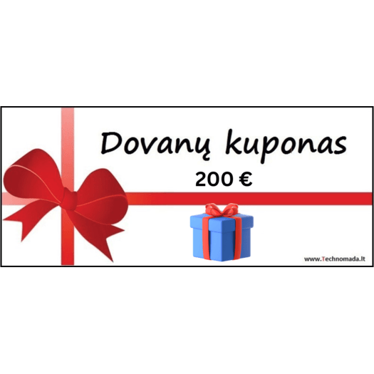 Dovanų kuponas 200€