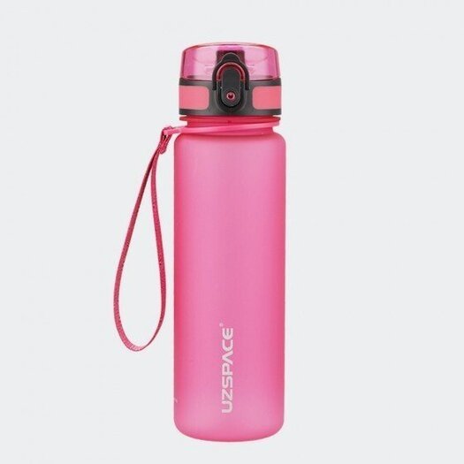 Gertuvė UZSPACE TRITAN  500 ml, plastikas be BPA - 3026-PINK