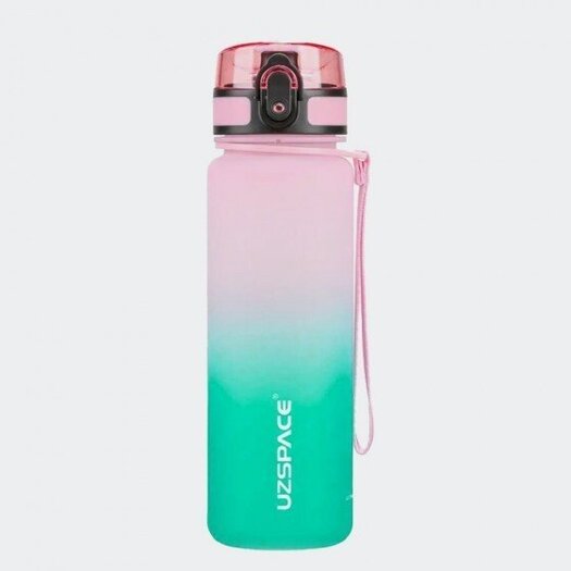 Gertuvė UZSPACE TRITAN  500 ml, plastikas be BPA - 3026-PINK-CYAN