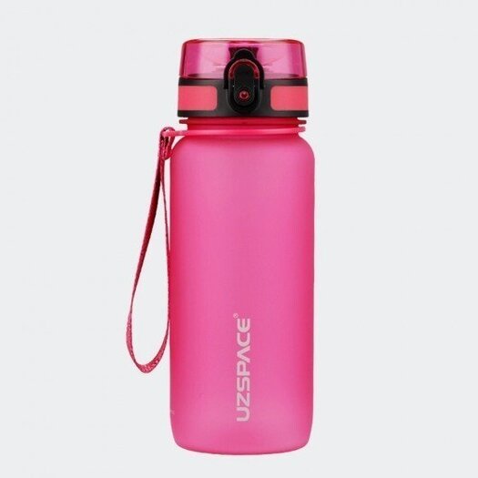 Gertuvė UZSPACE TRITAN  650 ml, plastikas be BPA - 3037-PINK