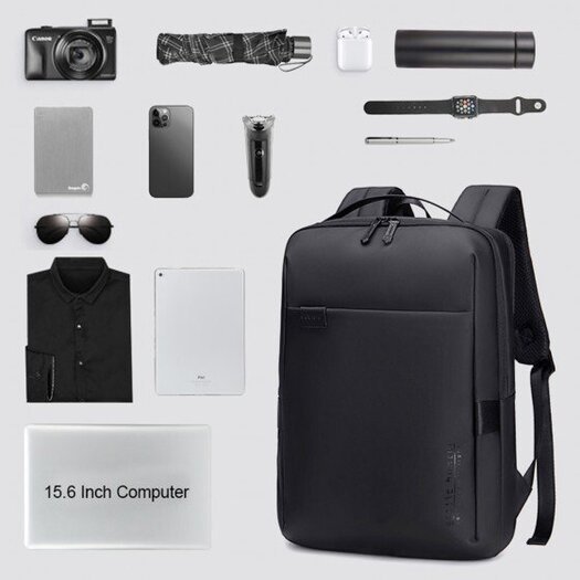 15,6 " Kuprinė nešiojamam kopiuteriui Arctic Hunter  B00574 - Juoda 1