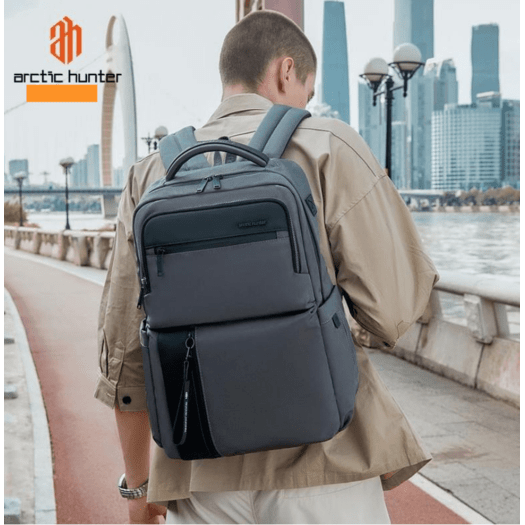 15,6 " Kuprinė nešiojamam kopiuteriui Arctic Hunter  B000477 - Pilka