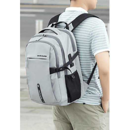 15,6 " Kuprinė nešiojamam kopiuteriui, kelionėms Arctic Hunter  B00388 - Pilka